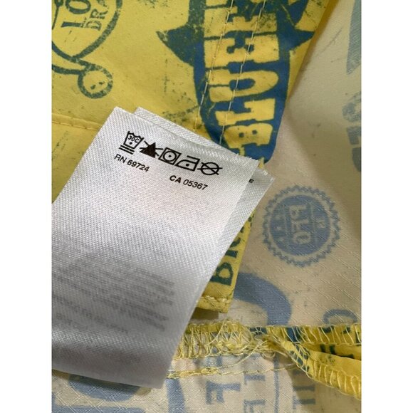 Columbia PFG Omni-Shade Casual Button-Down Shirt Men Size S/P fishing yellow - Picture 4 of 12